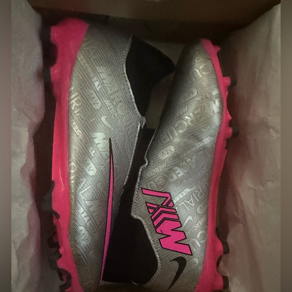 Kids Soccer Cleats - Nike JR ZM SUPERFLY 9 ACAD XXV FGMG